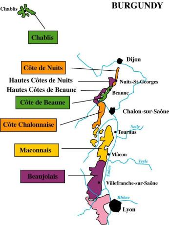 burgundy-five-wine-producing-regions-tourism-map